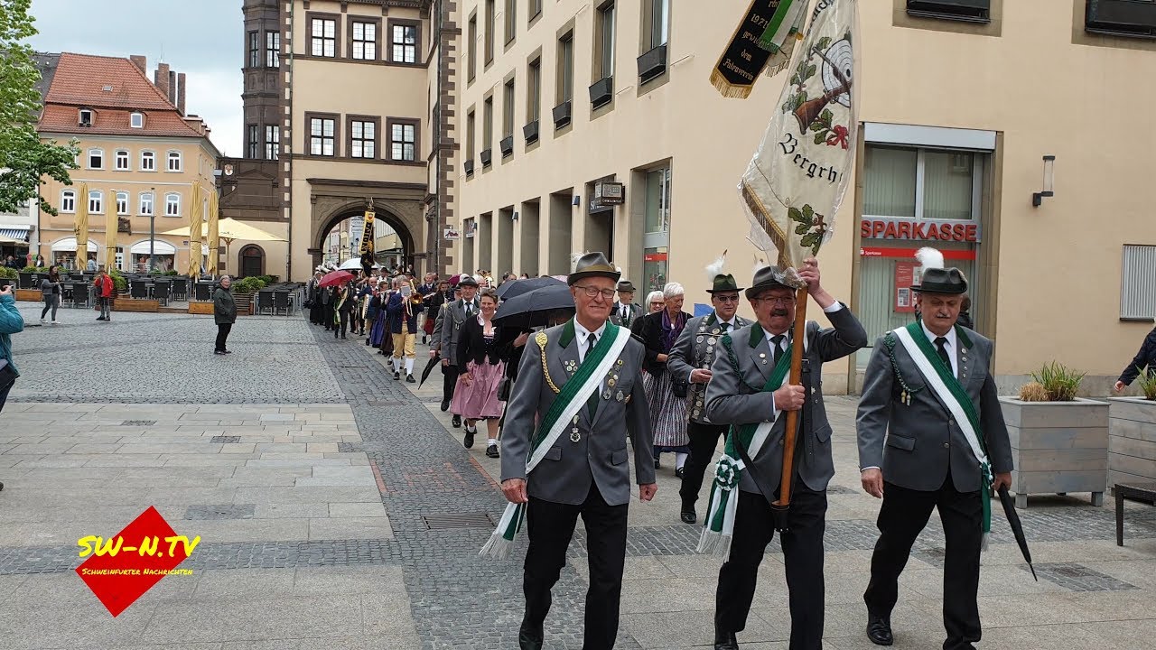 Der  traditionelle Vogelschuss in Schweinfurt 2019
