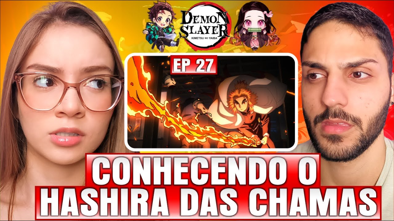 (RENGOKU VS ONI 😲) Professora de Geografia ASSISTE DEMON SLAYER｜EPISÓDIO 27 (T02)｜DUBLADO｜REACT