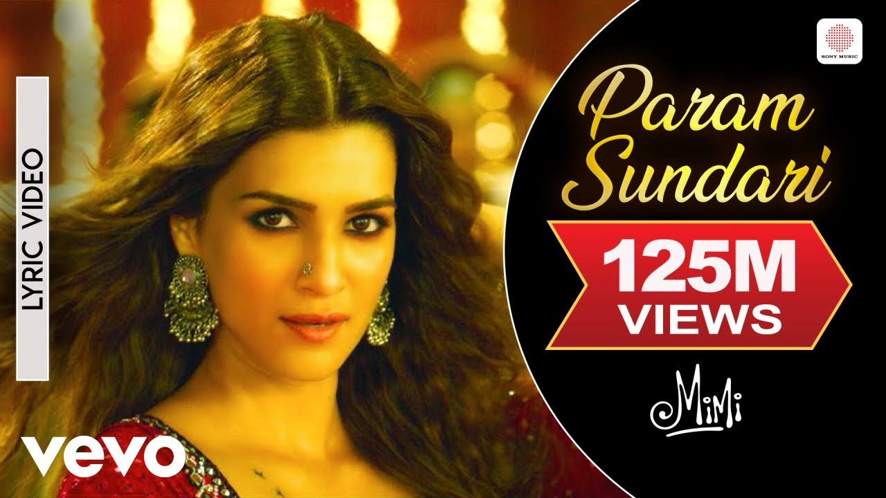 Param Sundari - Lyric Video | Mimi | Kriti Sanon | A. R. Rahman | Shreya Ghoshal, Amitabh