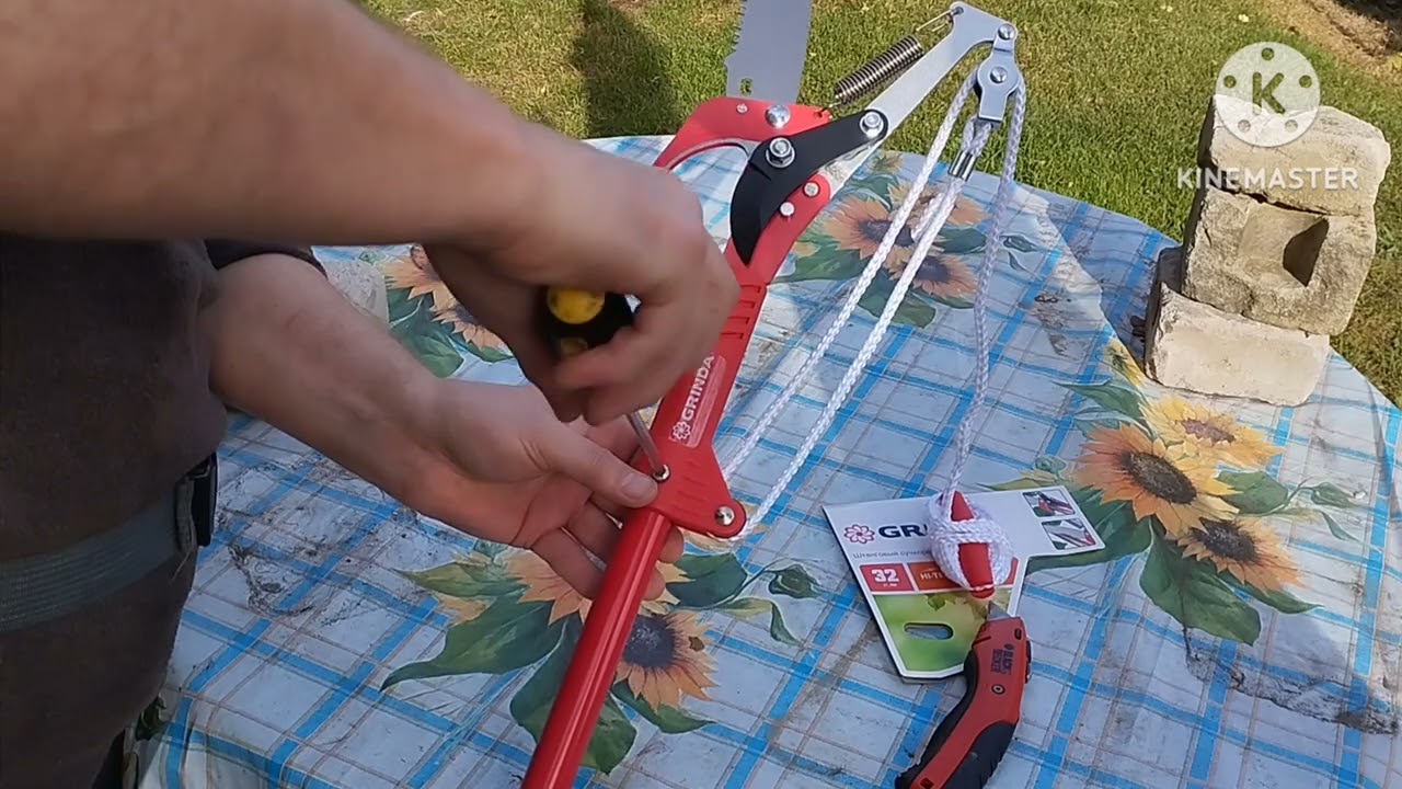 Штанговый сучкорез с пилой Grinda H300!