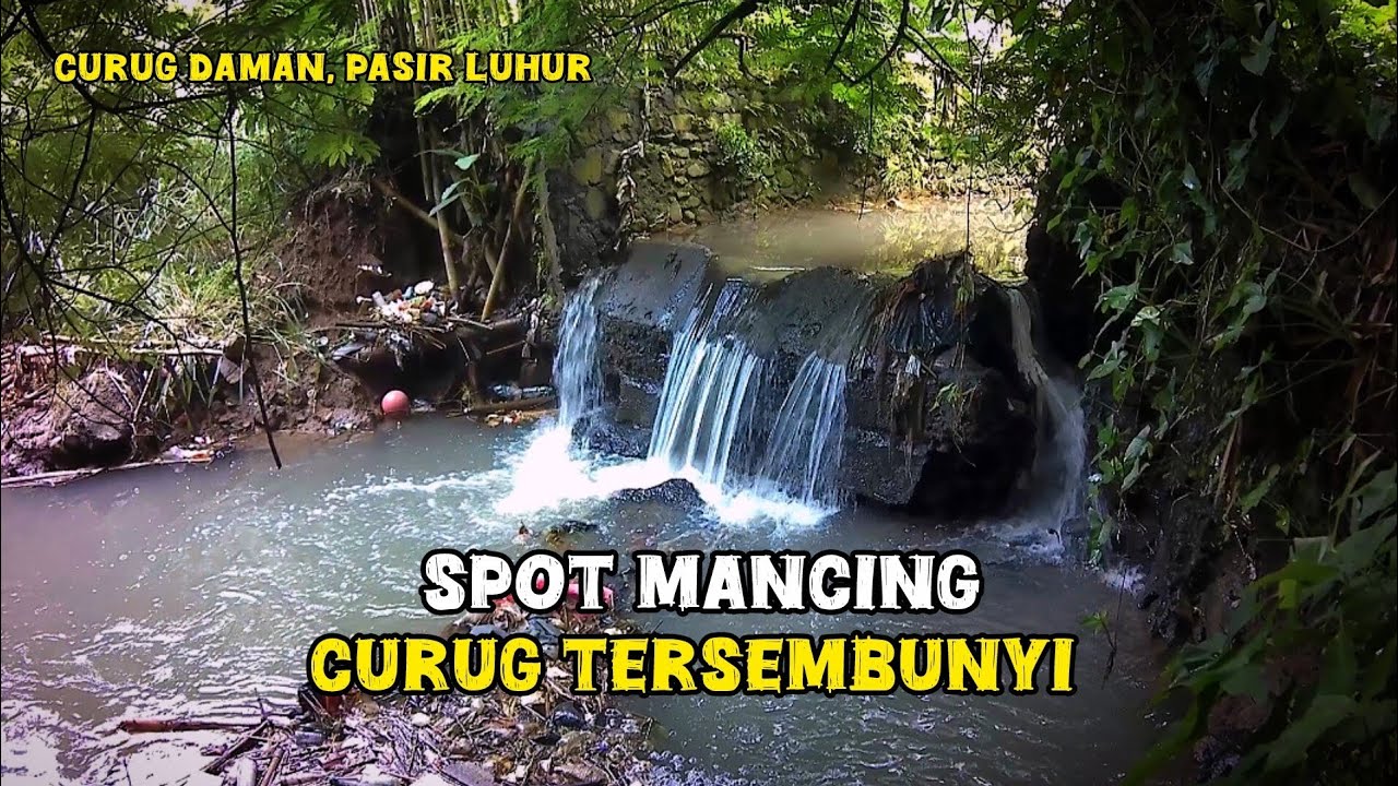 MANCING ONLINE EPS.73 curug kecil yang jarang orang tahu, para angler di bandung wajib coba spot ini