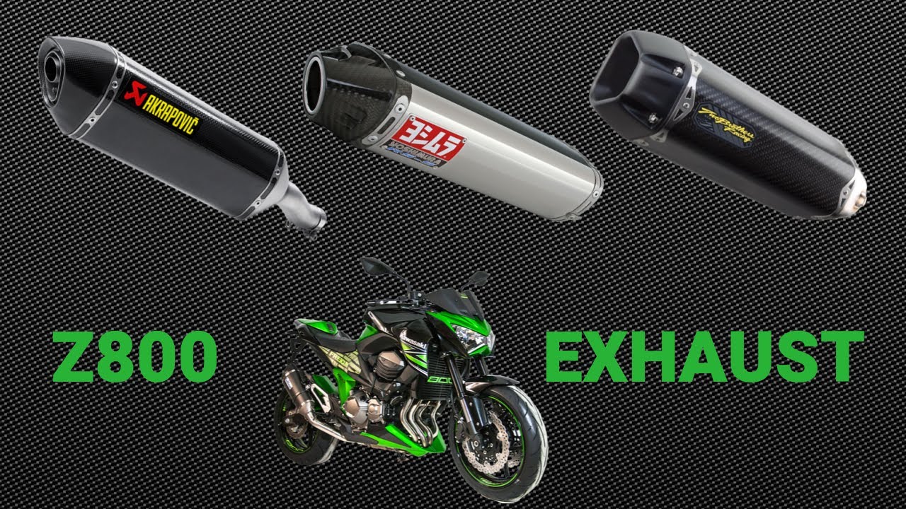 Exhaust Sound Comparison Kawasaki Z800: Akrapovic, Jeskap