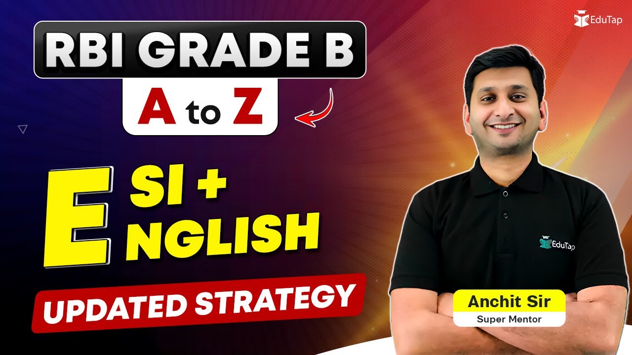 RBI Grade B Phase 2 Preparation Strategy | RBI Grade B ESI & English Preparation | RBI Grade B 2025