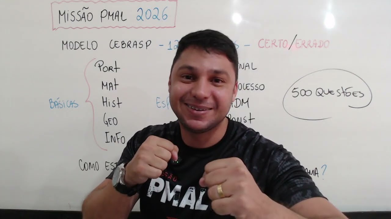 POLÍCIA MILITAR DO ESTADO DE ALAGOAS | APRESENTAÇÃO CURSO ONLINE PMAL - 2026 | DIEGO CORREIA