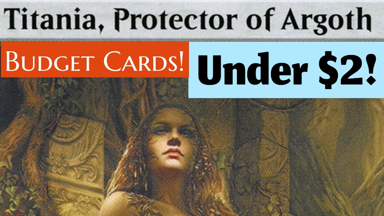 MTG Under $2 - Titania Protector of Argoth - Lands Matter Card