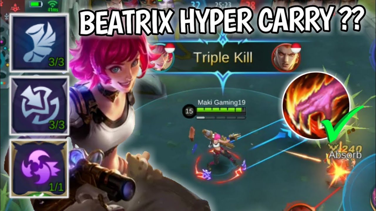 BEATRIX HYPER CARRY ?? OP PARAH SIH