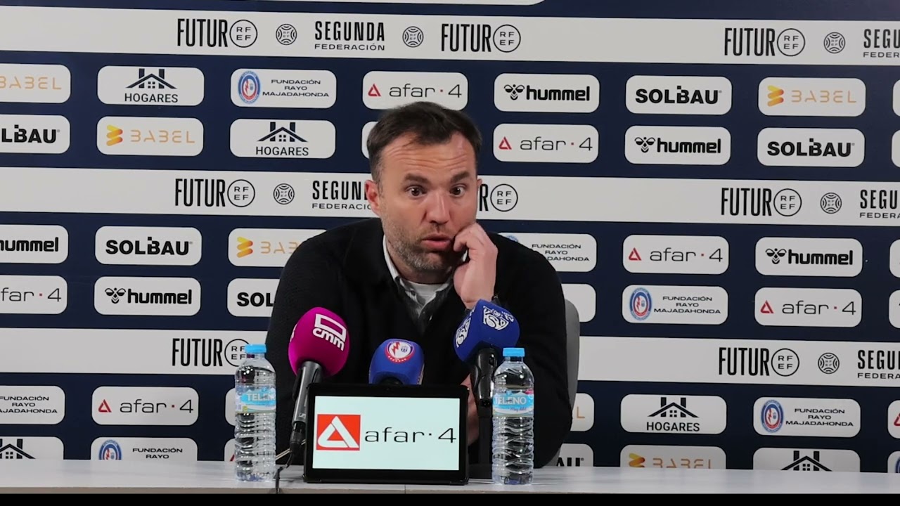 Rueda de prensa de Guille Fernández
