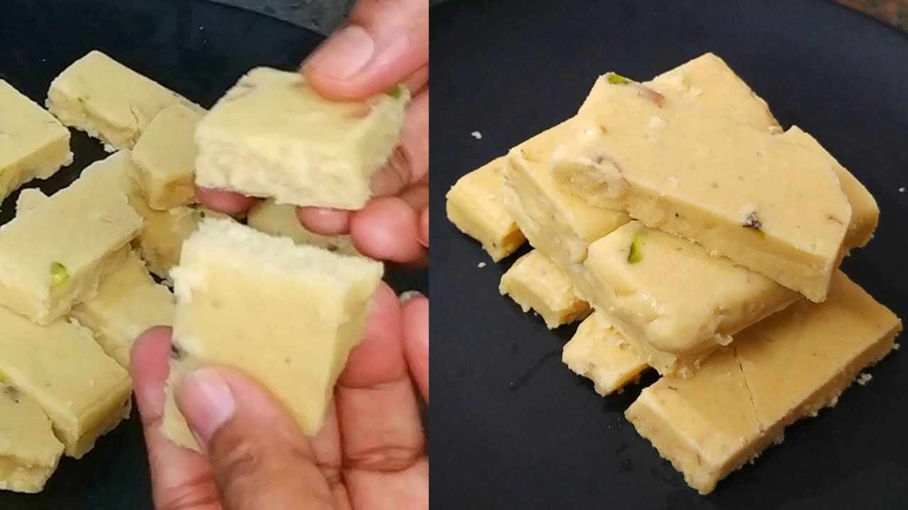 90's Kids Favorite Sweet | halkova recipe | palkova Recipe | Maida Barfi Recipe