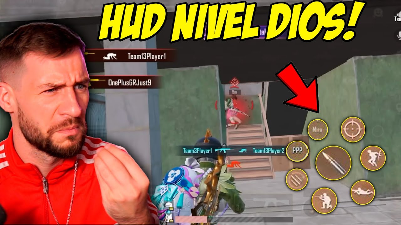 PRO PLAYER COMPETITIVO CON LA CONFIGURACION MAS EXTRAÑA DE PUBG MOBILE!!