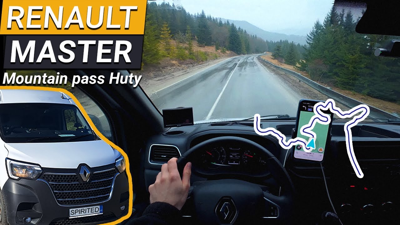 Renault Master 2023 | POV Drive | Rain ASMR