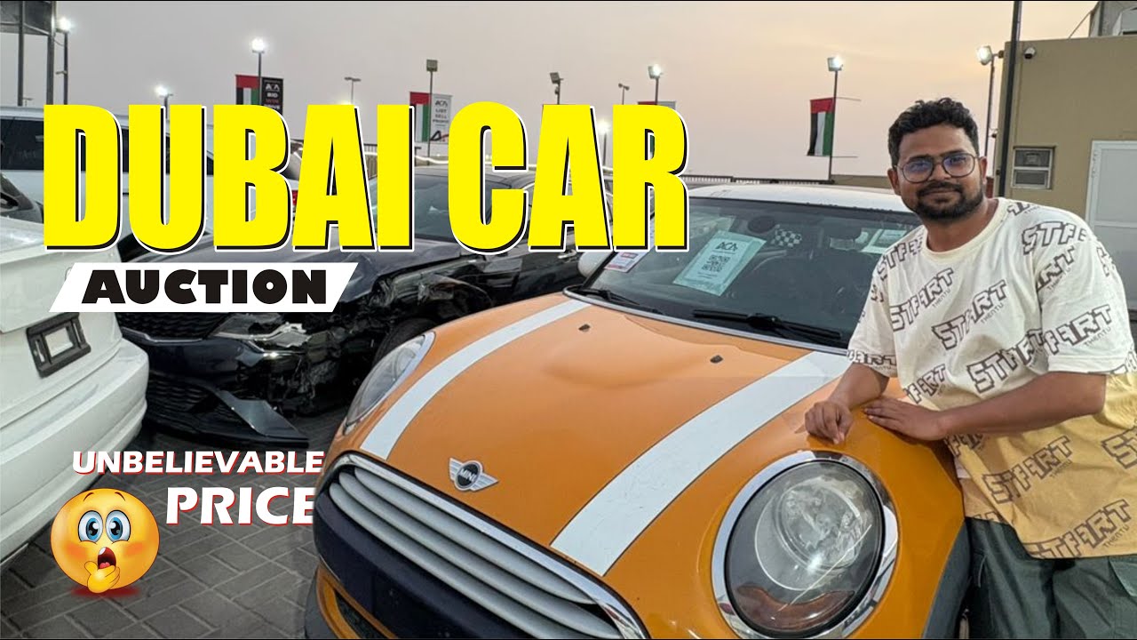 Dubai Accidental Car Auction, Kya MiniCooper Etni Sasti Bhi Mil Sakti Hai | The IndoDubai Travellers