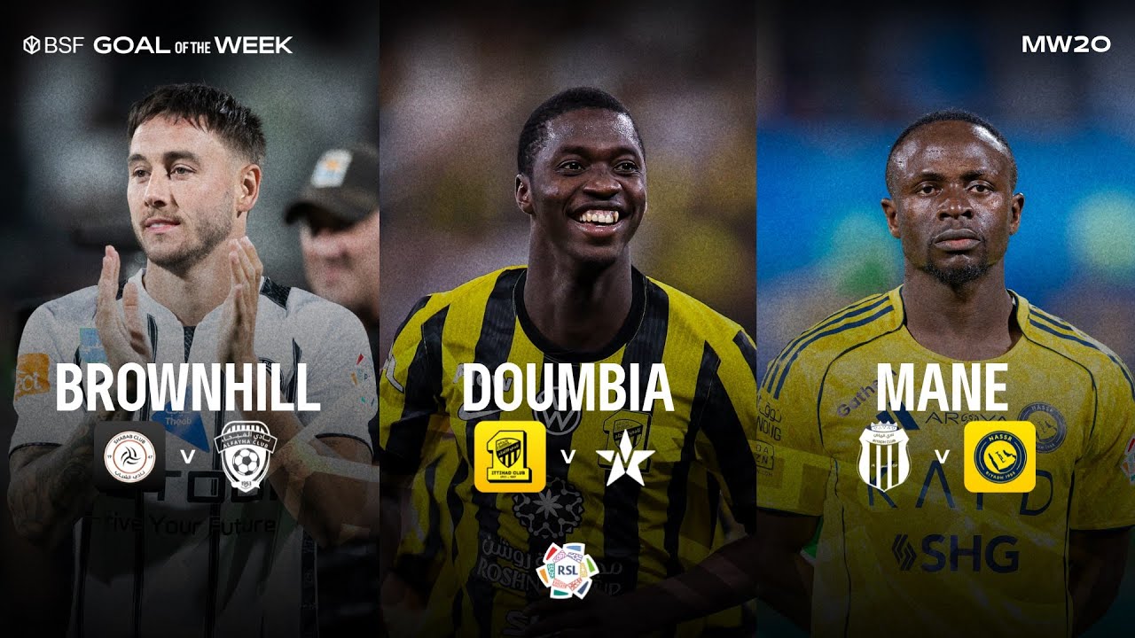 BSF Goal of the Week nominees - RSL Matchweek 20
