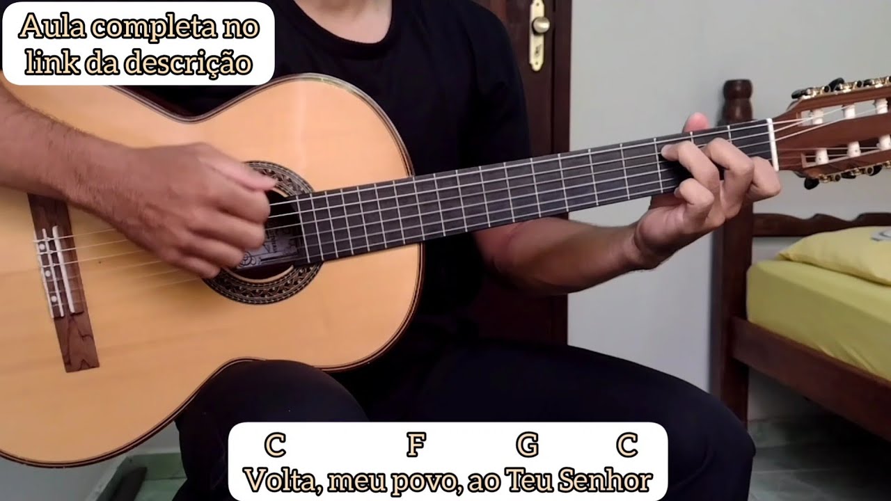 VOLTA MEU POVO AO TEU SENHOR (canto de entrada - QUARESMA) VÍDEO AULA SIMPLIFICADA [cifra católica]