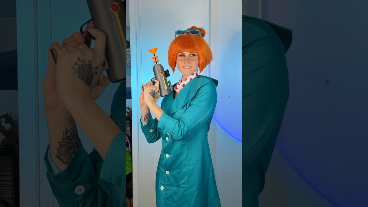 Do you like my Lucy Wilde cosplay ? 💙  #cosplay #despicableme