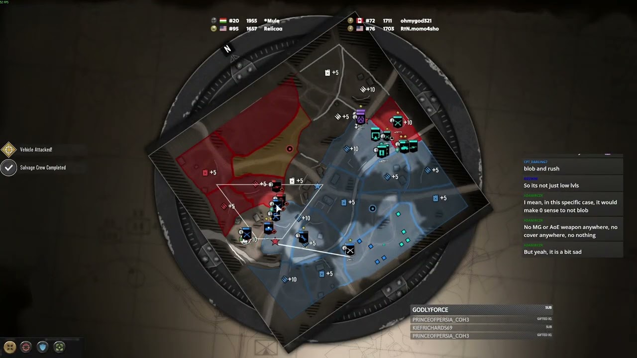 *EPIC game* COH3 2v2 momo4sho & ohmygod321 (USF/USF) vs Mule & Relicaa (Wehr/DAK)