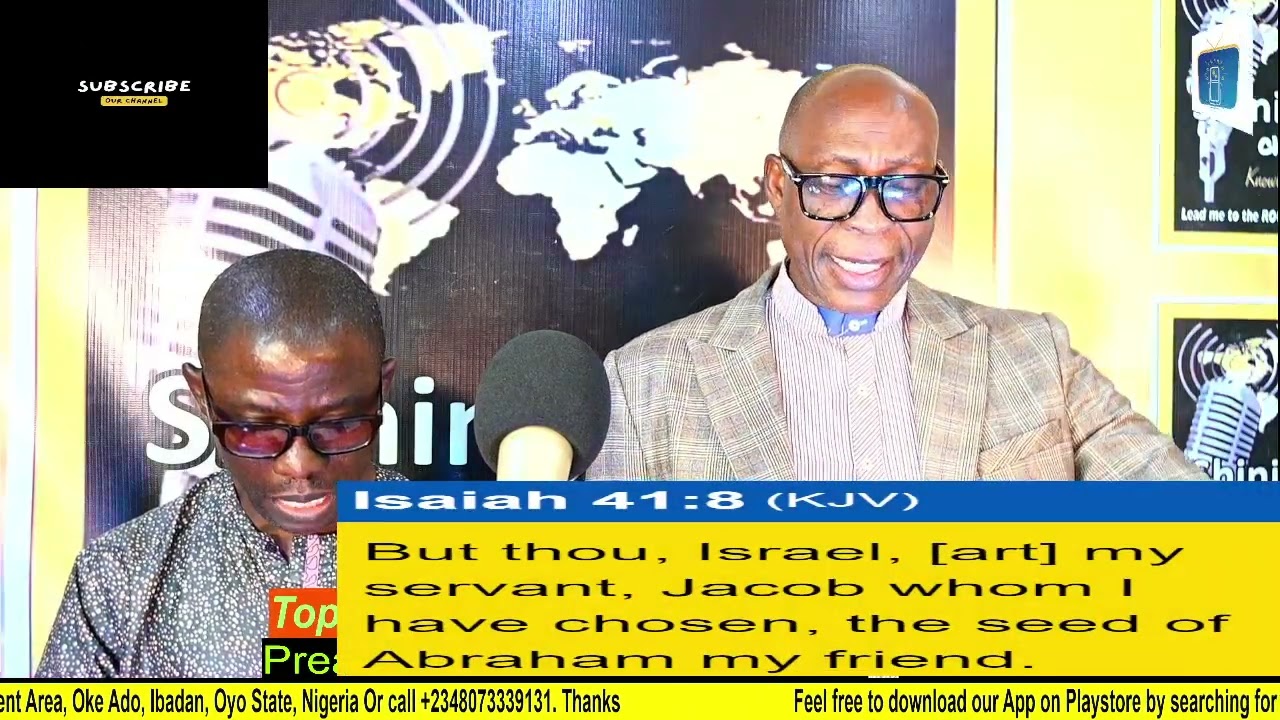 An Example of Faith By Pastor Ben Adewole