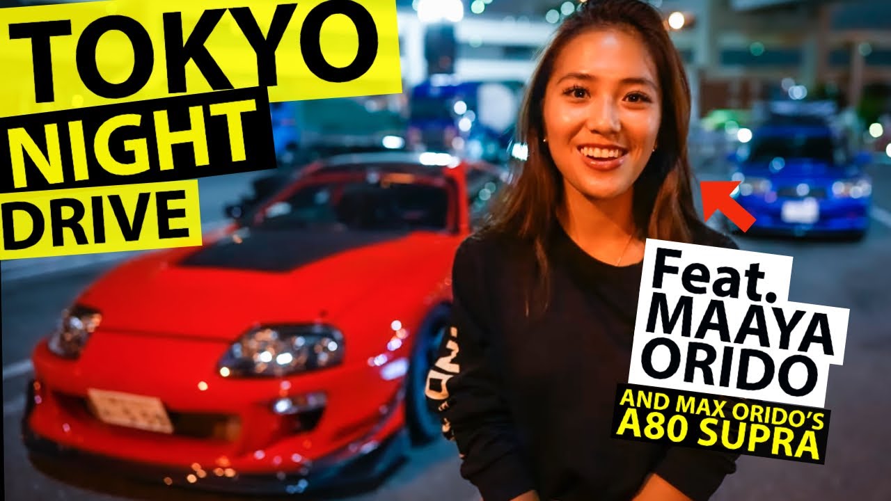 Я отправился на ночную поездку с 600-сильной Supra Маайи и Макса Оридо!