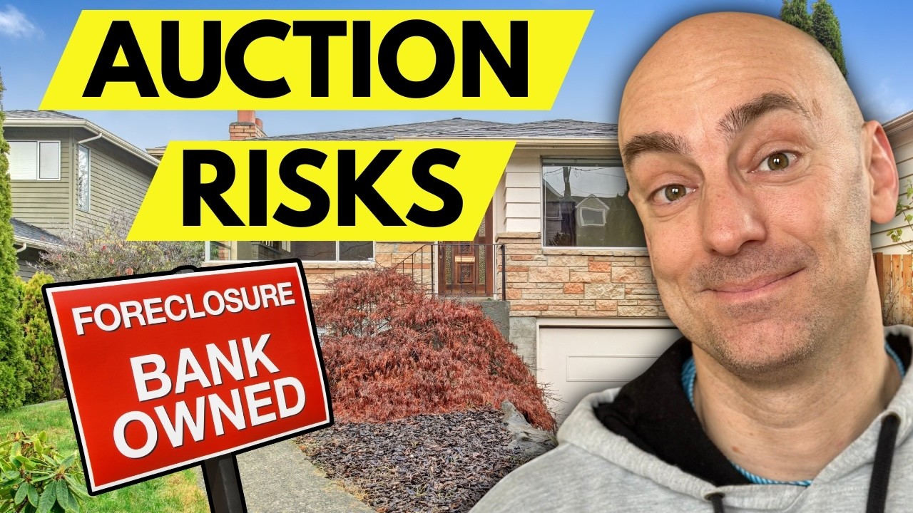 Top 3 Foreclosure Auction RISKS Investors Need to Know!