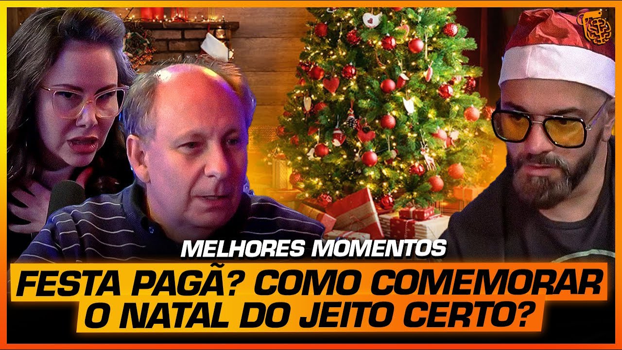 A VERDADEIRA ORIGEM do NATAL - LAMARTINE POSELLA E SARA SHEEVA - MELHORES MOMENTOS
