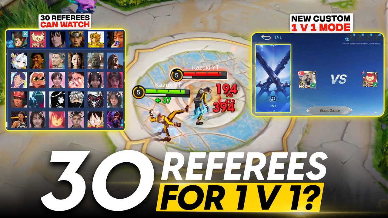 Why Does 1v1 Need 30 REFEREES in Moba Legends?