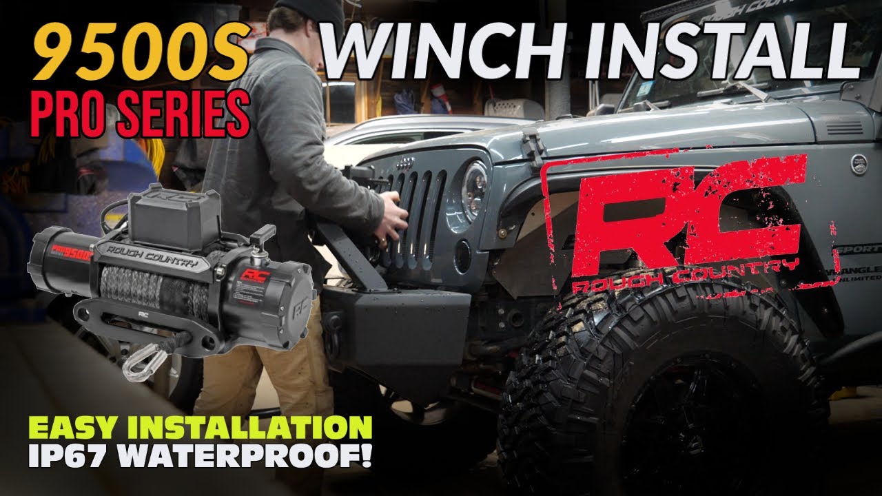 RC 9500S Pro Series Winch // Unboxing & Installation