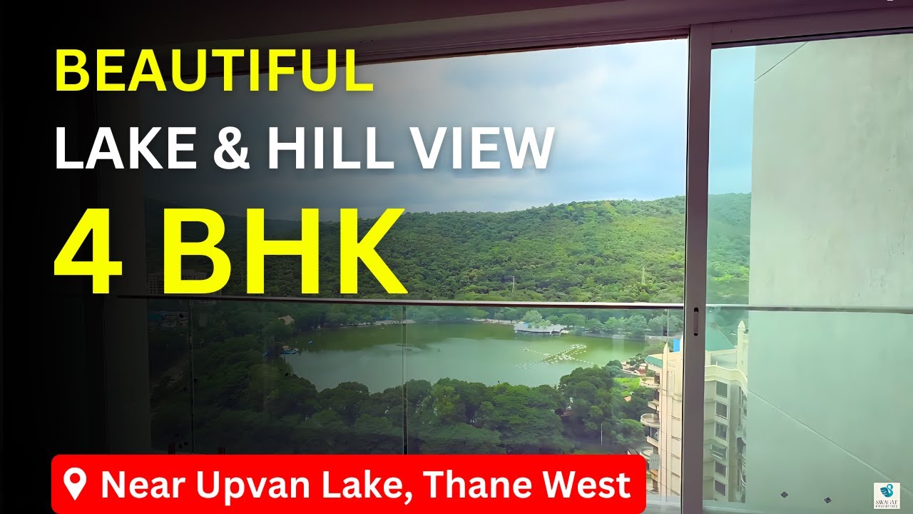 Lake View Ultimate Luxury 4 BHK Apartment With Servant Room in Neelkanth Lakeview, Thane