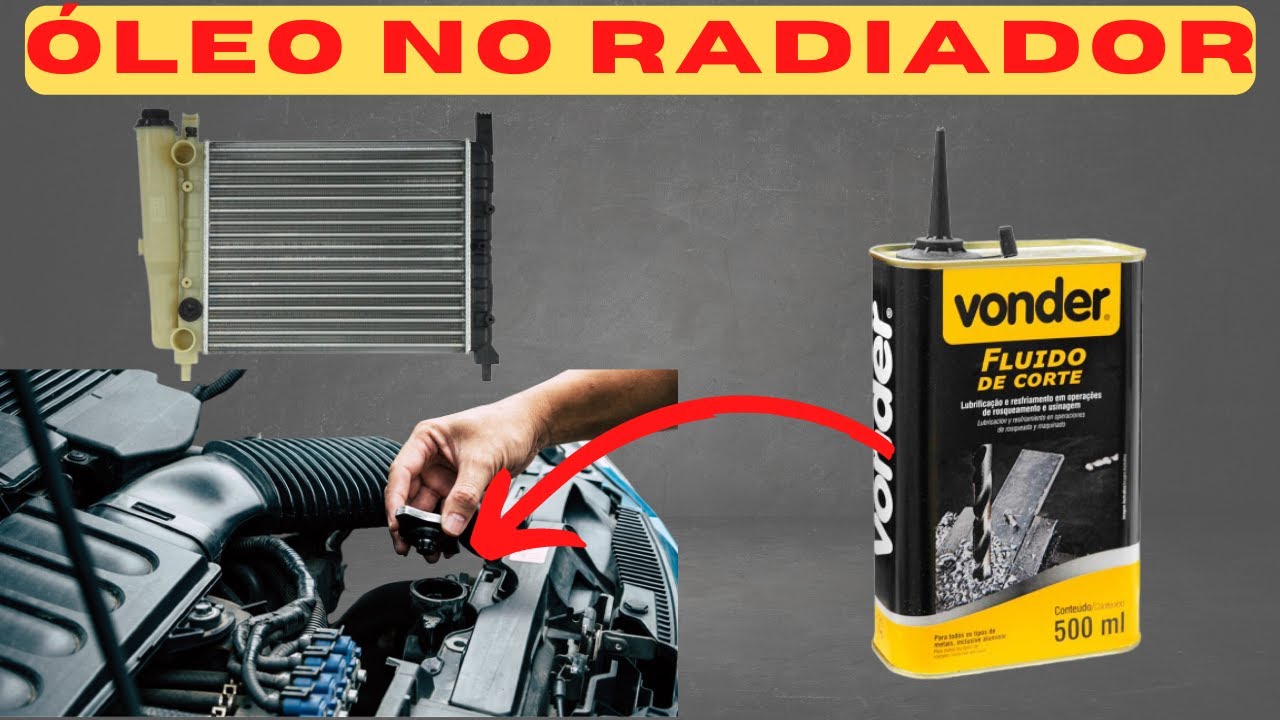 OLEO NO RADIADOR