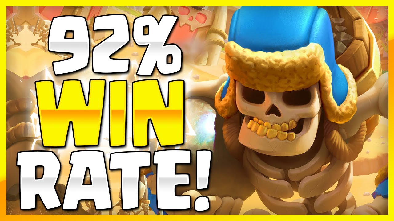 #1 BEST GIANT SKELETON DECK AFTER UPDATE! - Clash Royale