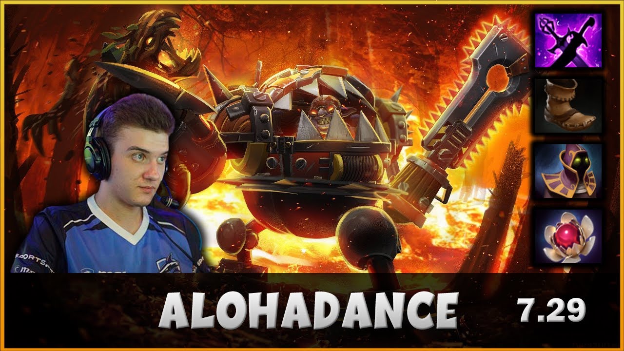 ALOHADANCE | Timbersaw | Dota 2 Pro Gameplay - Patch 7.29