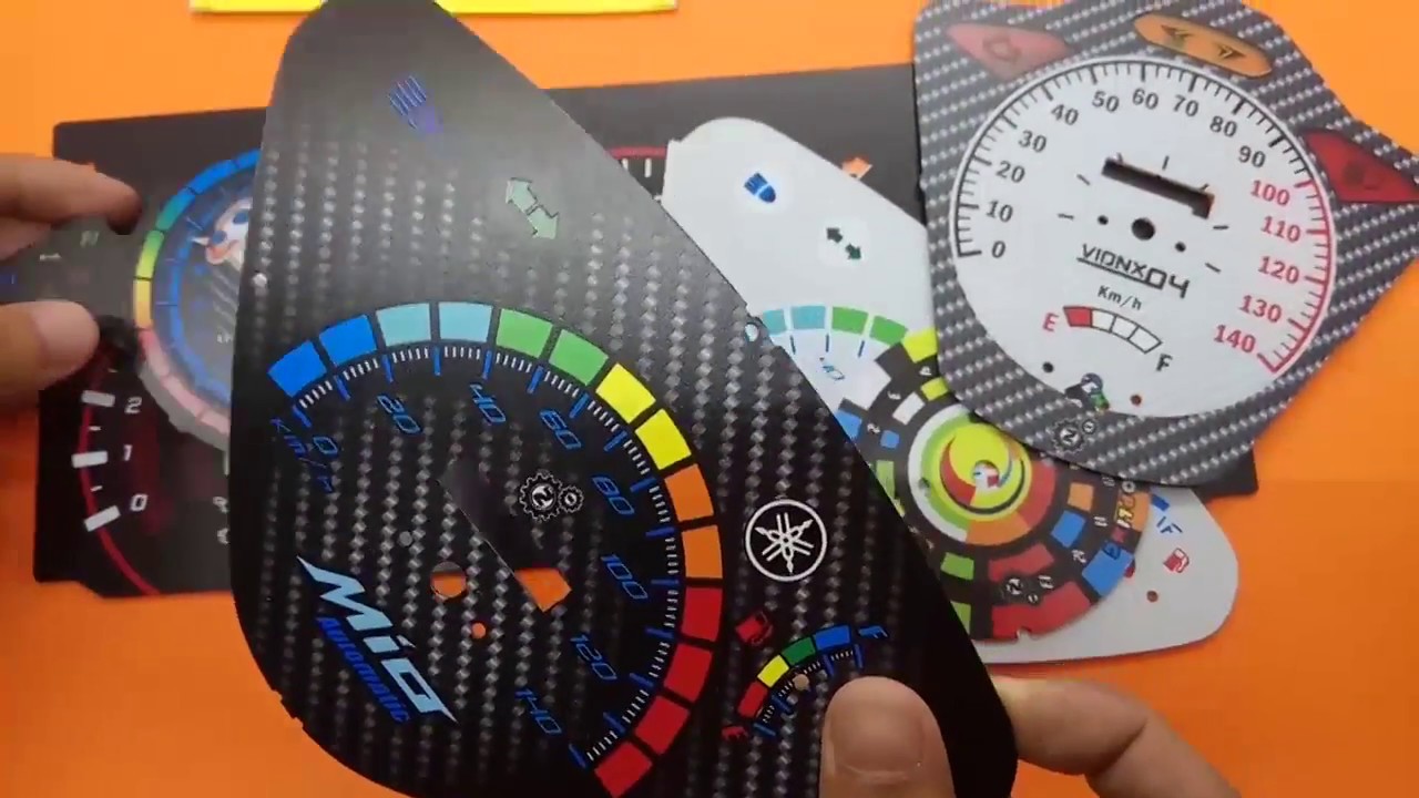 Inilah Panel Speedometer Custom Bukan Sticker!