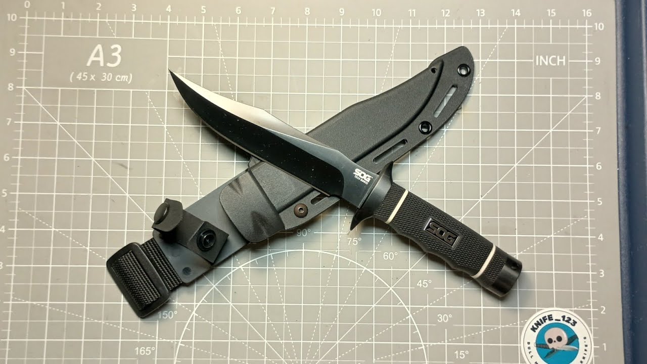 sog tech Bowie great combat knife