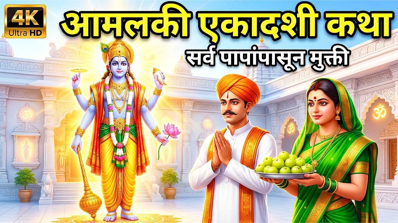 आमलकी एकादशी व्रत कथा🌼| वर्षातून एकदा येणारी पुण्यसंधी