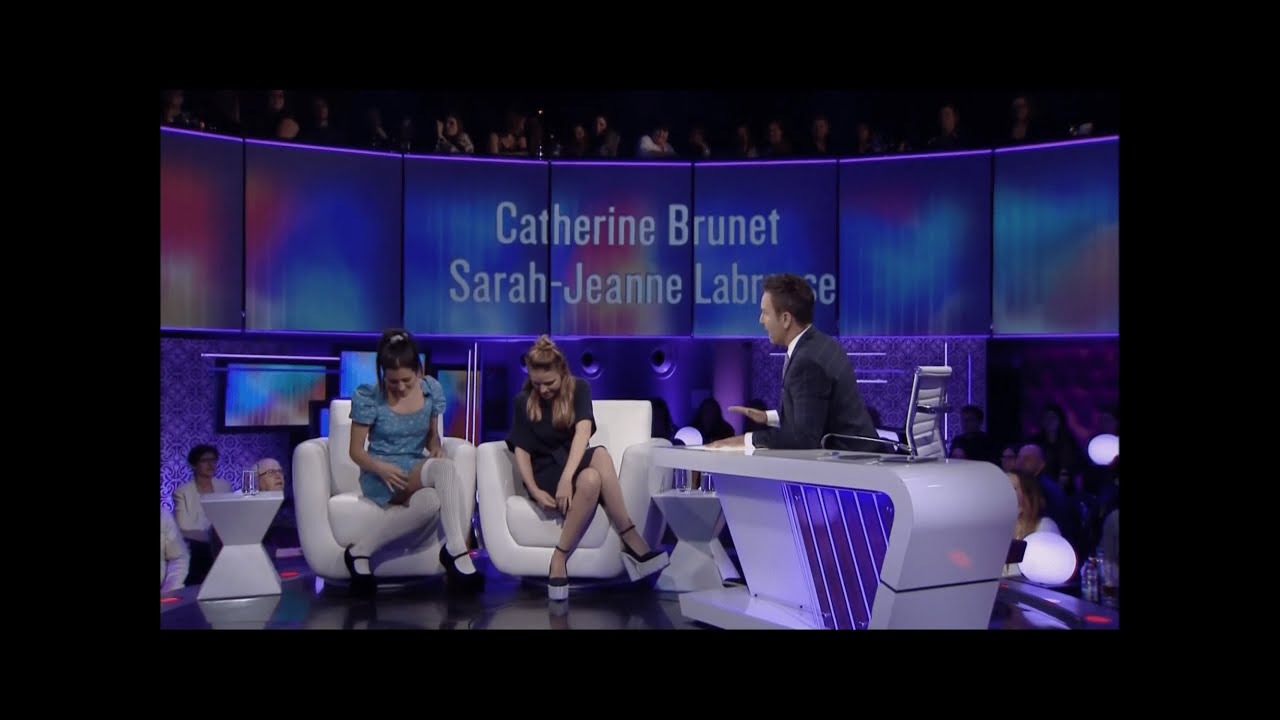 Sarah-Jeanne Labrosse, Catherine Brunet (En mode Salvail) 2016