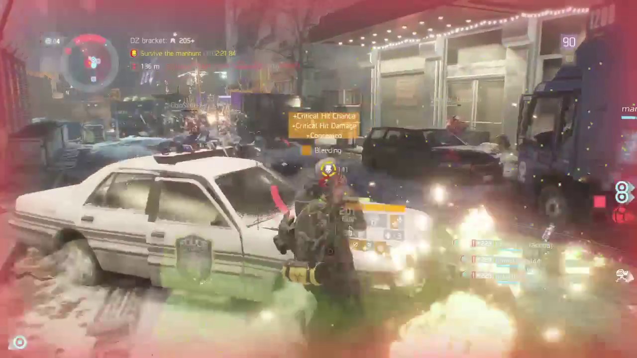 The Division 20 Minute Manhunt, 40+ Kills/0 Deaths OG Rogue Life Vs. Server