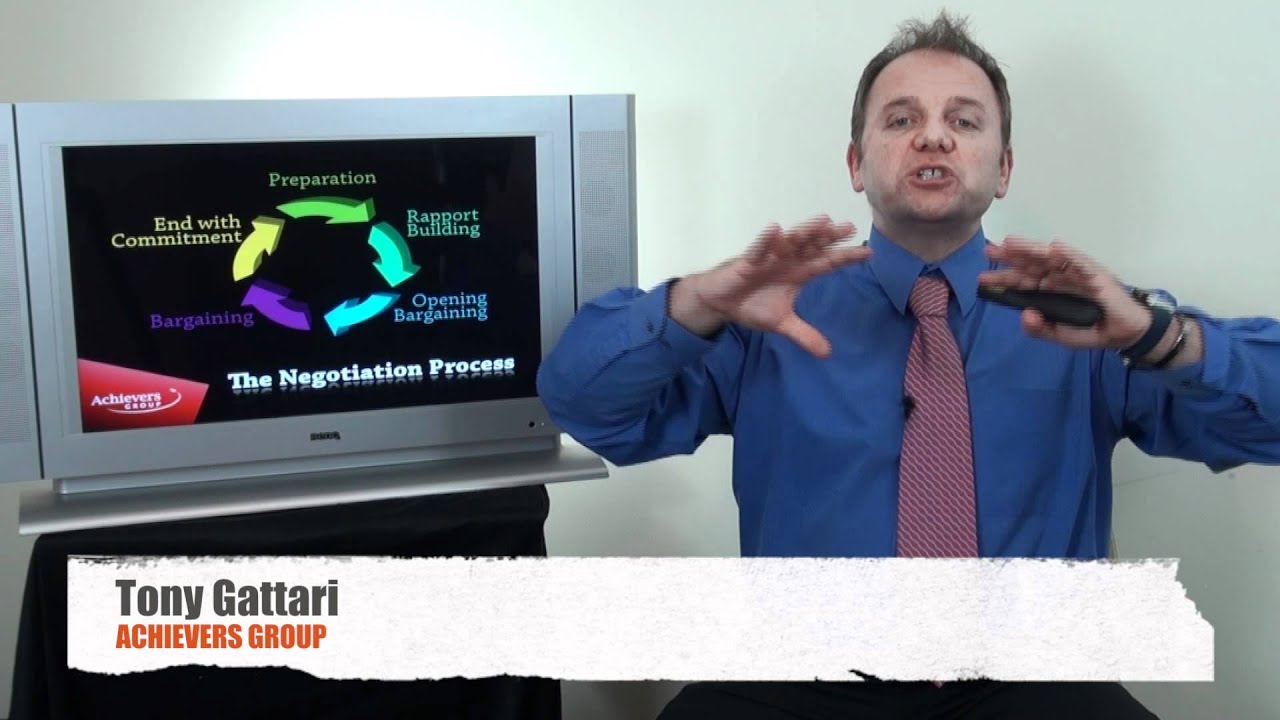 The negotiation process