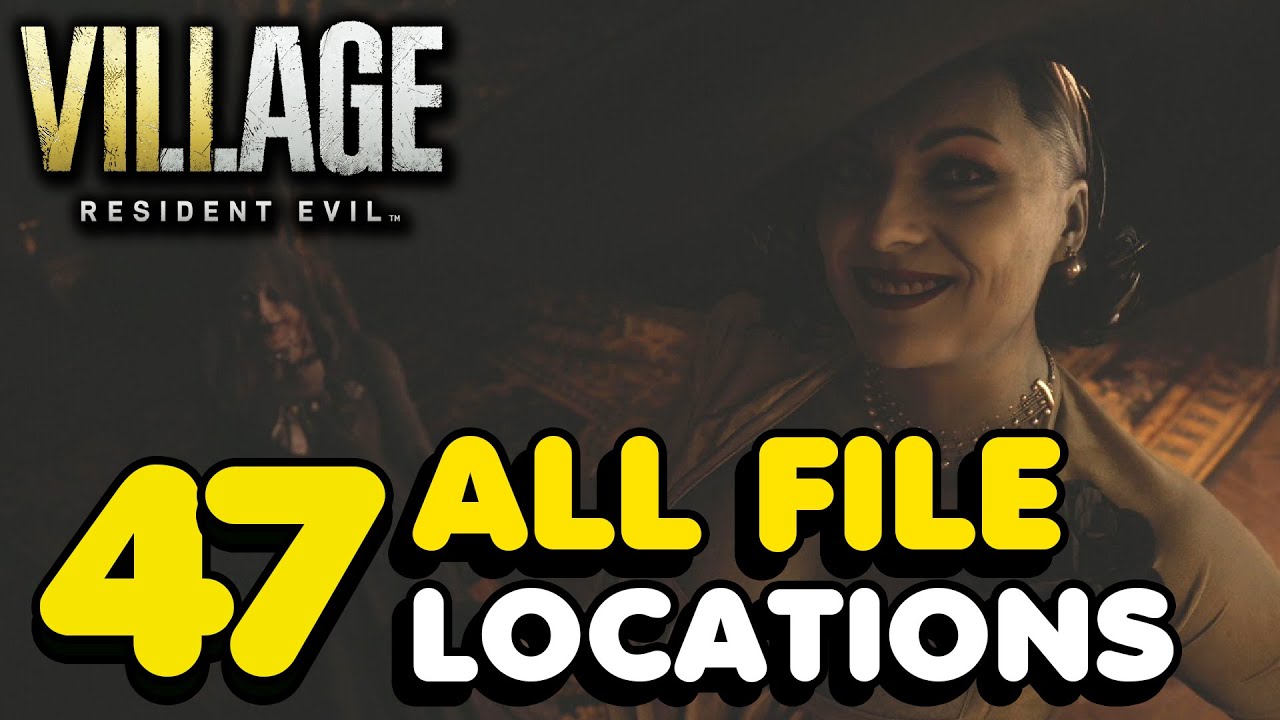 RE8: Village - All File Locations In Resident Evil 8 (Bookworm Trophy Guide)