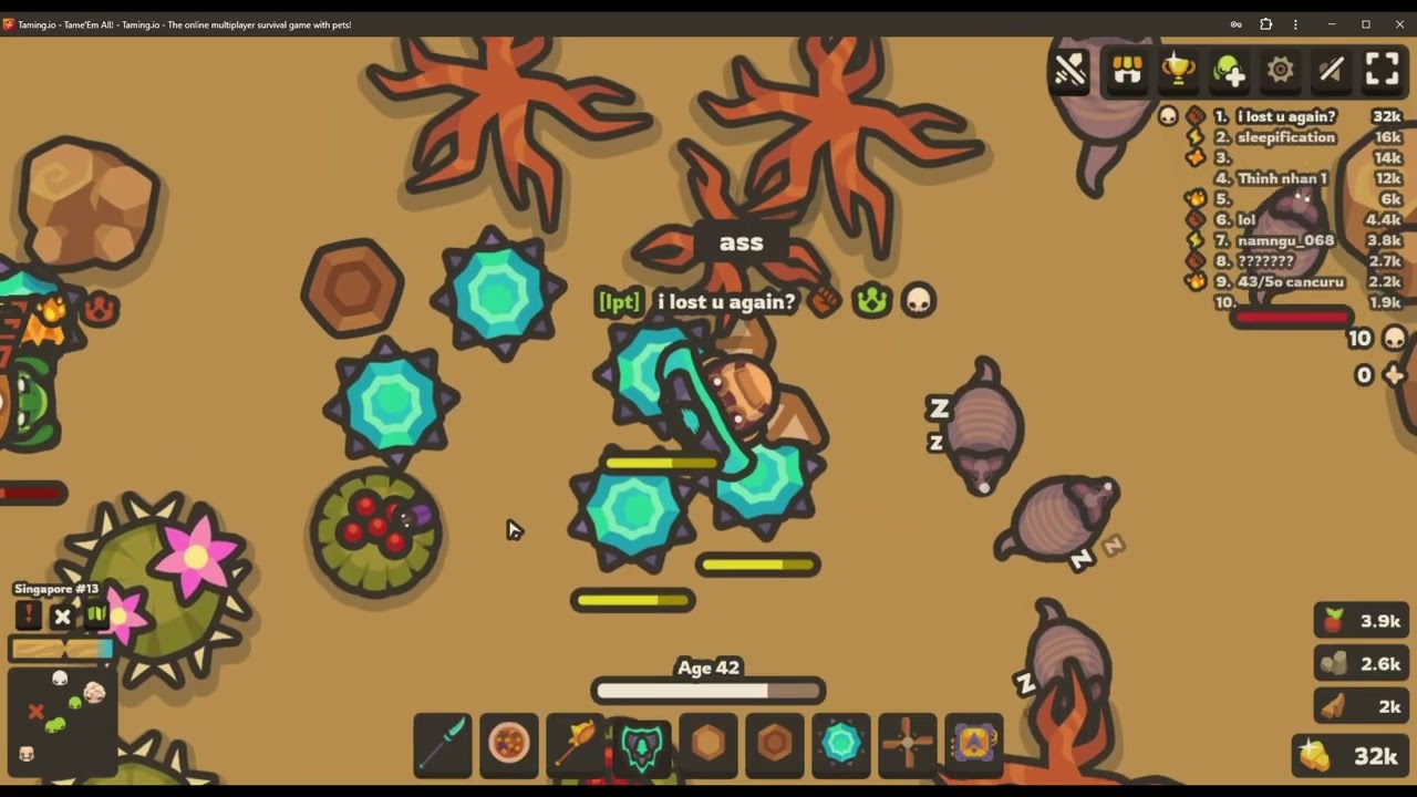 Taming.io #5