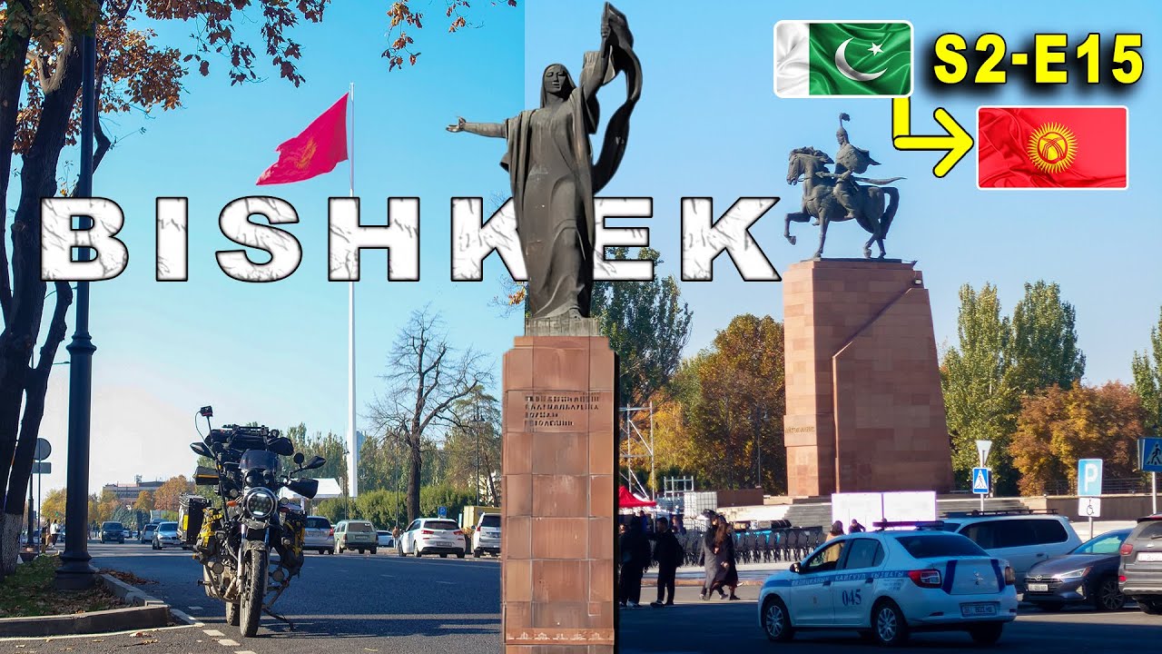 Got Kazakhstan Visa & Fixed the Bike in Bishkek 🇰🇬 | Pakistan to Kyrgyzstan on Motorcycle - Ep 15