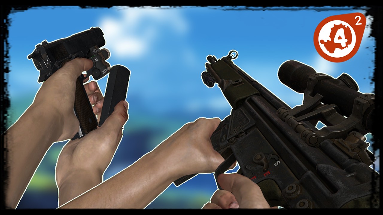 Left 4 Dead 2 - H&KG3SG/1 & Colt Colt M1911A1 Mod Showcase
