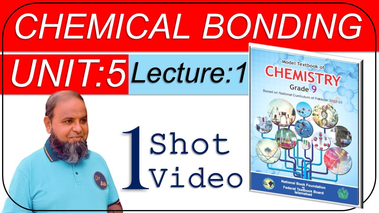 Unit 5 | Chemical Bonding | Class 9 Chemistry Chapter 5 New Book | Federal Board FBISE | NBF