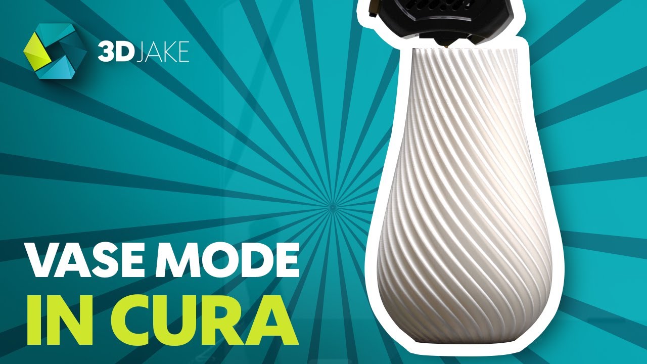 How to enable Vase Mode in Cura - 3D Print Tutorial