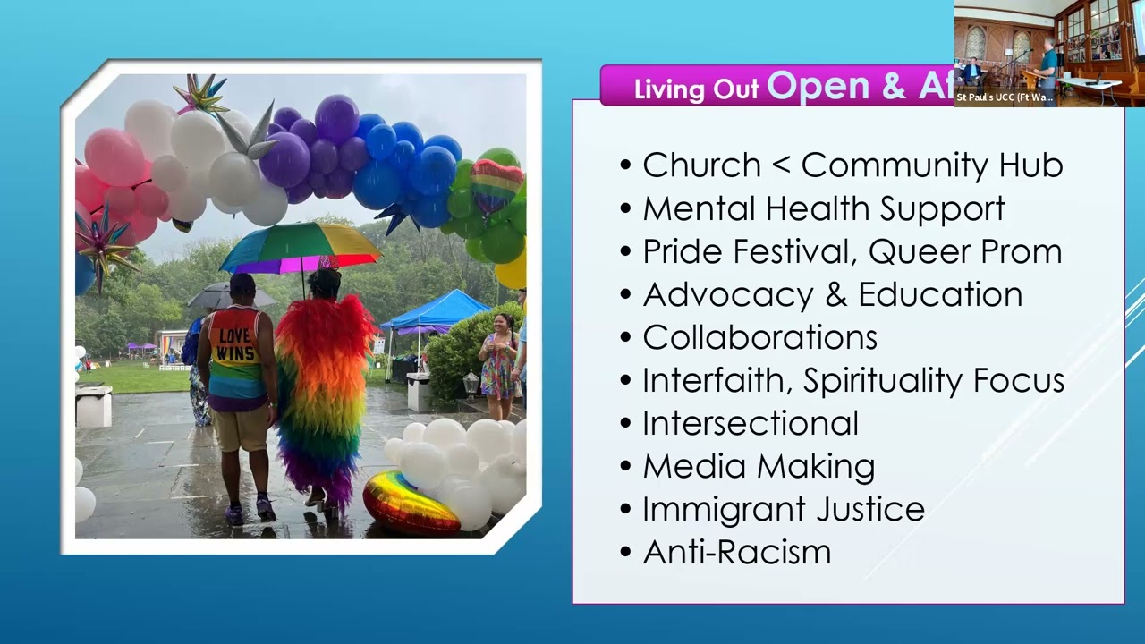 Rev. Josh Blakesley GLBTQIA ONA Workshop