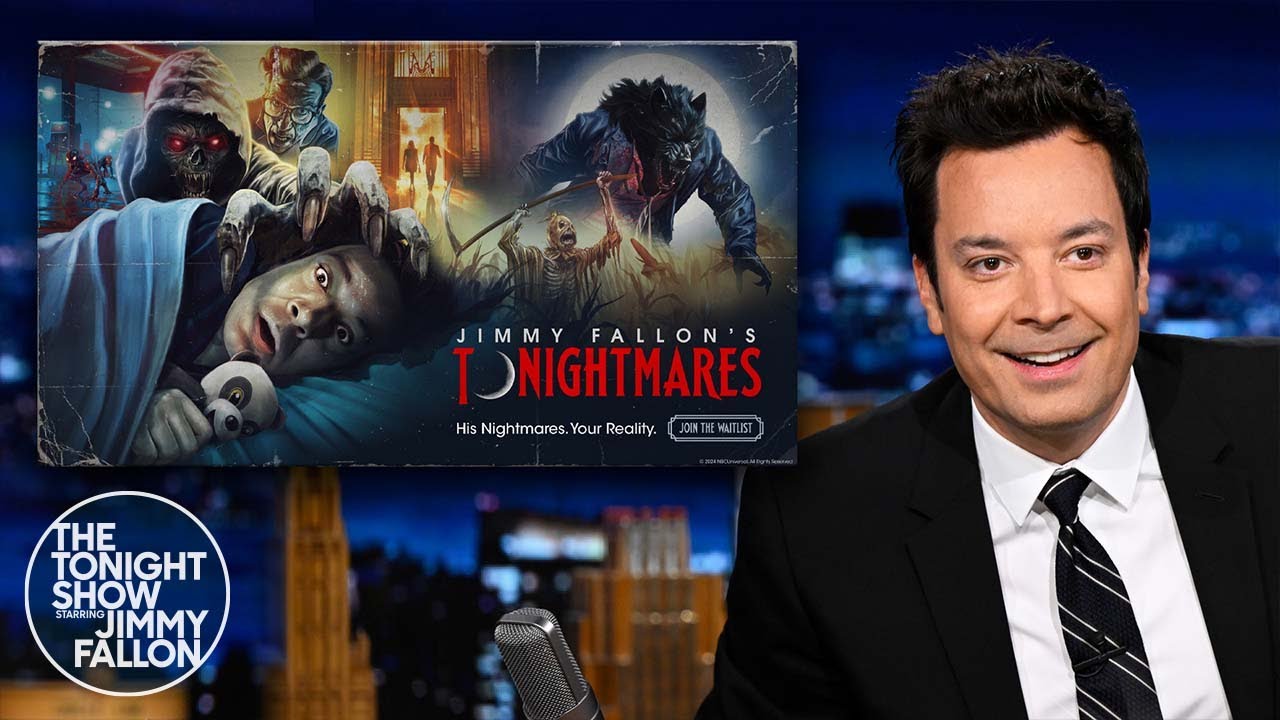 Jimmy Announces New Book 5 More Sleeps 'til Halloween and Talks Jimmy Fallon's Tonightmares