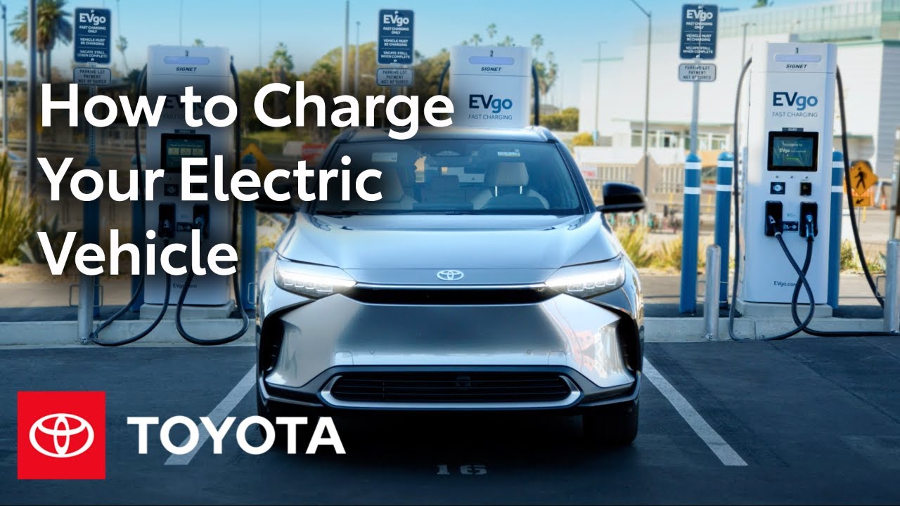 How to Charge Your Toyota Electric Vehicle | Toyota