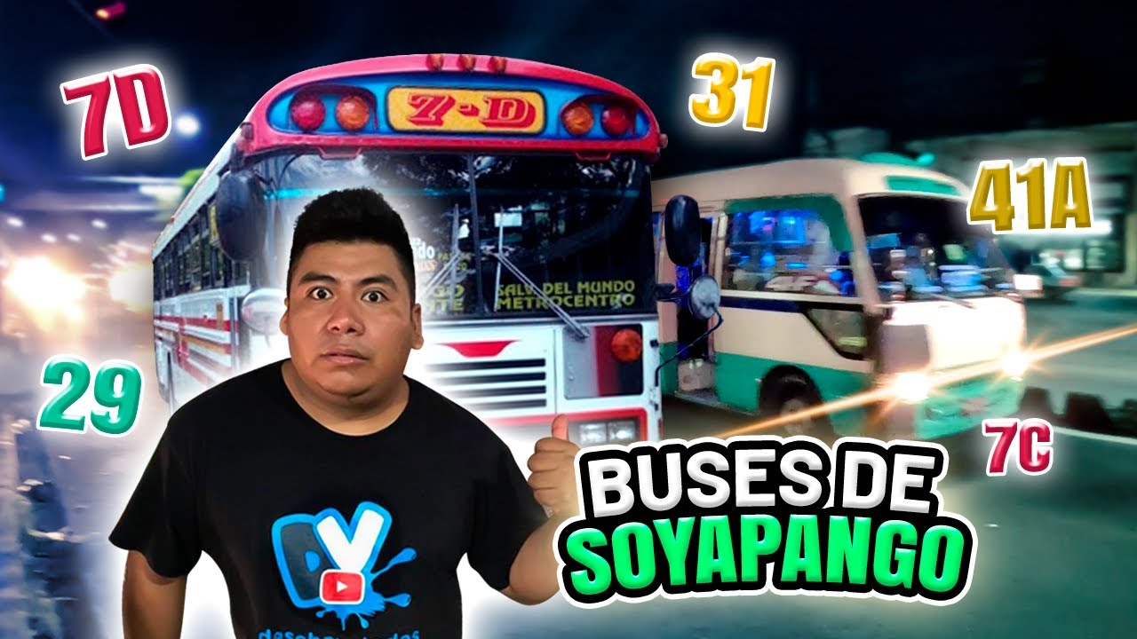 VIAJANDO en las RUTAS más FAMOSAS de SOYAPANGO!! ❌