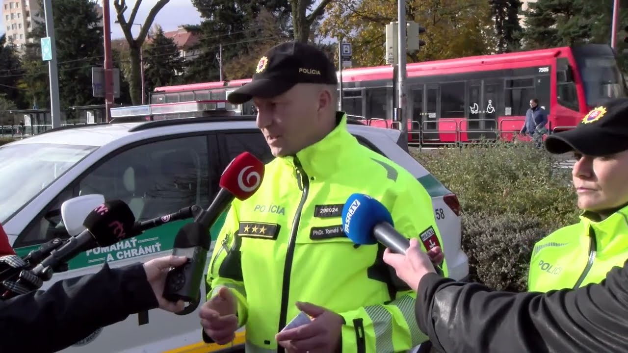 Brífing Prezídia Policajného zboru - Dohľad nad cestnou premávkou