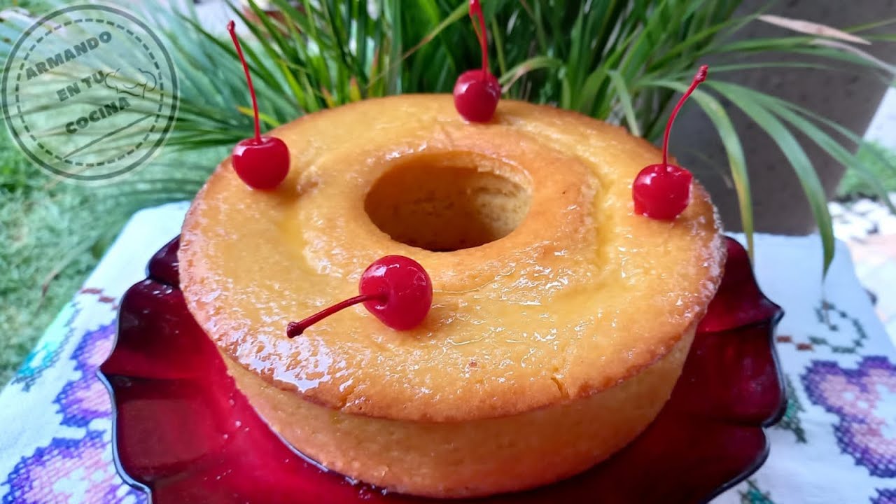 La Famosa Receta  con 2 huevos 🥚  de pastel de Naranja que ha alcanzado Millones de Visitas !! 😋 😋 �