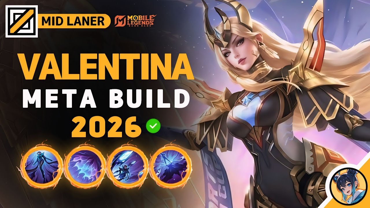 Valentina NEW META Build 2026, Emblem, and Best Hero Counters | Mobile Legends
