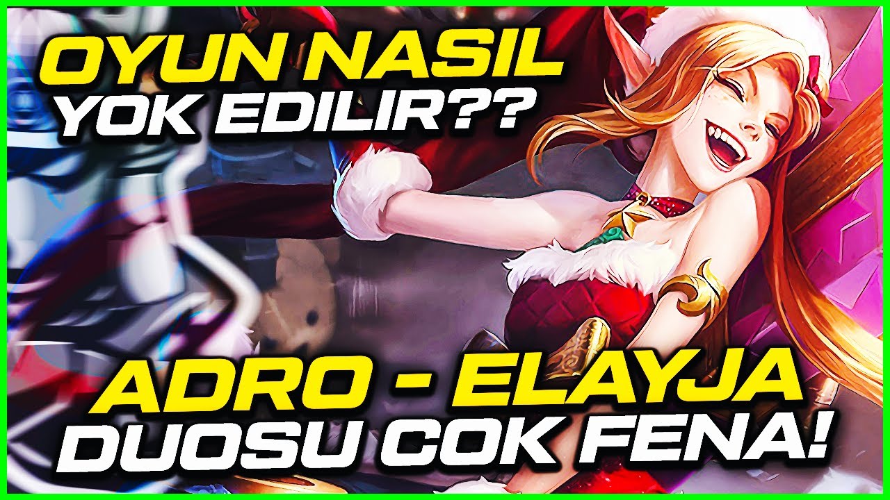Adroit YENİLMEZLİ JINX İLE OYUNU BOZUYOR! | DK 20'DE OPEN? | ELAYJA - ADRO DUOSU!