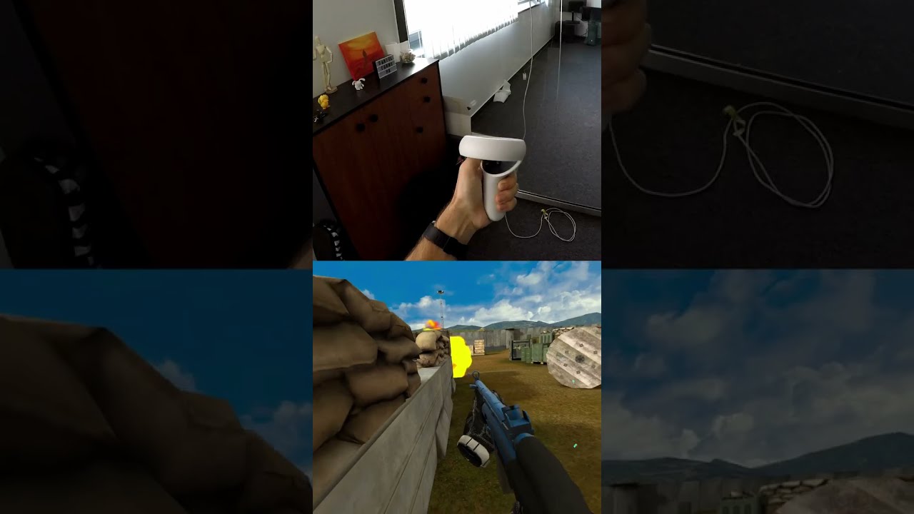 POV: Playing Zero Caliber Reloaded #vr #shorts